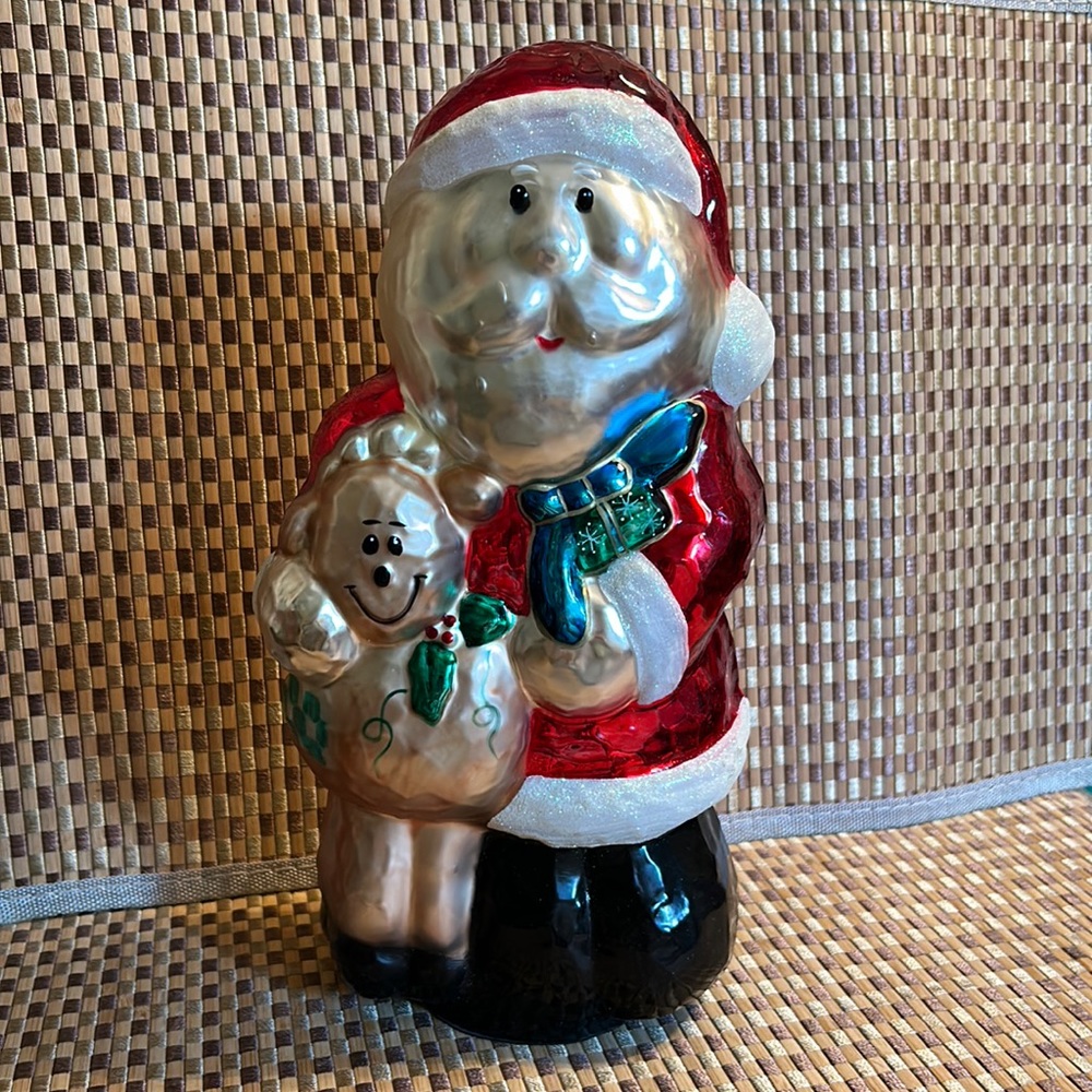 Eddie Walker exclusively from Midwest of Cannon Falls “Santa with Reindeer”.